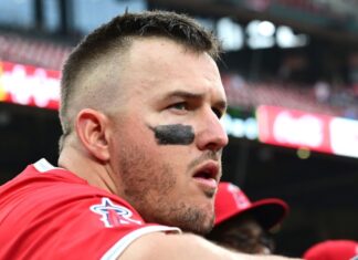 Mike Trout plans on returning to center field for Angels