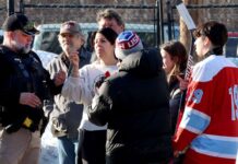 Shooting in the stands of the RI Arena, killing 3 and wounding others