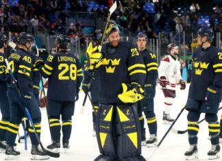 Sweden to face U.S. in men’s hockey quarterfinals at Olympics