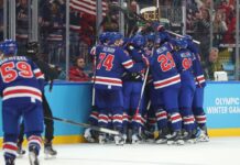 Quinn Hughes’ OT goal sends U.S. to Olympic men’s hockey semis
