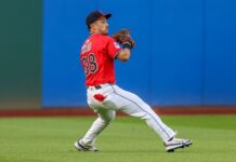 Vogt reshuffles Guardians’ outfield with Kwan getting look in CF