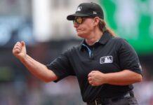 Jen Pawol to work spring training, but doesn’t get ump opening
