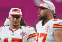 Patrick Mahomes, Travis Kelce sued for trademark infringement