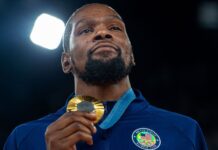Kevin Durant says he plans to play in 2028 Olympics in Los Angeles