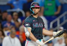 Marlins shut down Pauley, who’d been vying for 3B starter gig
