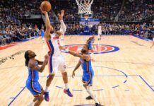 Thunder finish loss to Pistons with top 6 scorers out hurt