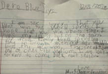 Max Scherzer’s daughter wrote Blue Jays letter wishing for father’s return