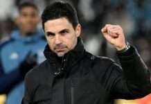 Arsenal’s Mikel Arteta tempers quadruple chat after Champions League draw