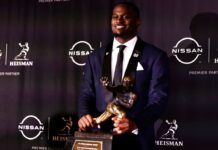 Projected top RB pick Jeremiyah Love plans active NFL combine