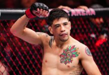 A decade into his UFC career, Brandon Moreno still believes he can win three times