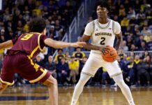 Michigan loses LJ Cason for the rest of the season with a torn ACL