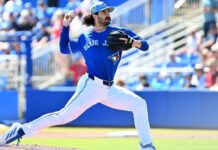 Dylan Cease records 3 strikeouts in Blue Jays spring debut