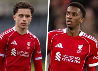 Kieran Morrison scores DIRECT from corner as he hits 2 stunning goals in Liverpool win