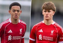 Liverpool U18s held away from home – as promising striker goes off injured