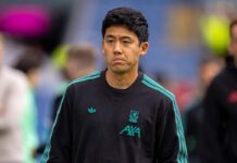 Liverpool confirmed XI vs. Sunderland: Endo starts 1st league game in 9 months