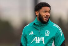 Joe Gomez returns to Liverpool training – but Wataru Endo or Curtis Jones to start
