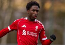 Josh Abe stars with hat-trick and assist as Liverpool U18s thrash Leeds 6-1