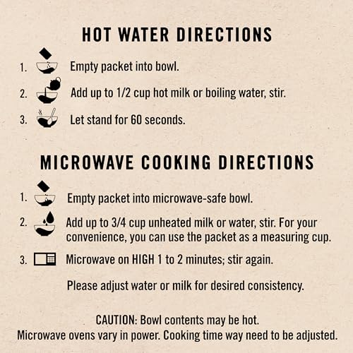 Quaker Protein Instant Oatmeal, 4 Flavor Variety Pack, 12g Protein per Serving, Whole Grains, No Artificial Flavors, No Added Colors, (24 Pack) - Image 4