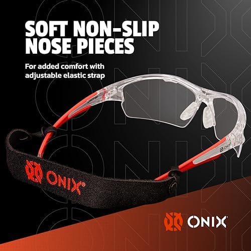 ONIX Pickleball Owl Protective Comfortable Secure Soft and NonSlip Eyewear Modern and Lightweight Design - Image 6