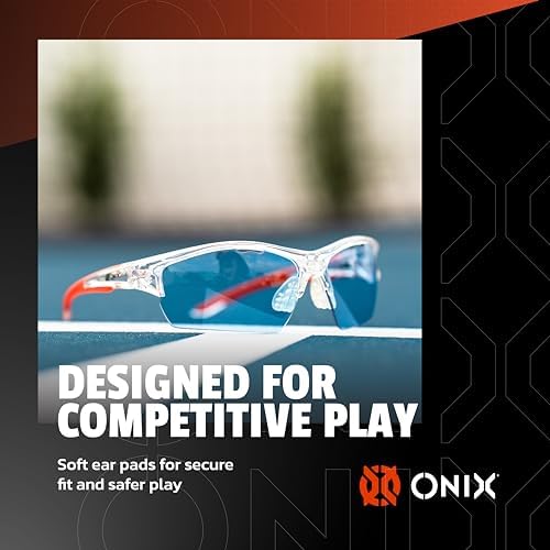ONIX Pickleball Owl Protective Comfortable Secure Soft and NonSlip Eyewear Modern and Lightweight Design - Image 4