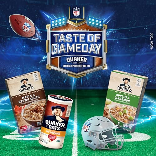 Quaker Protein Instant Oatmeal, 4 Flavor Variety Pack, 12g Protein per Serving, Whole Grains, No Artificial Flavors, No Added Colors, (24 Pack) - Image 5