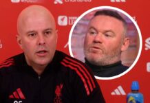 Arne Slot responds to Wayne Rooney “aura” criticism: “Job has become harder”