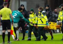 Wataru Endo stretchered off as Liverpool’s right-back injury curse continues