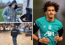 Jayden Danns trains with Liverpool U21s as Mo Salah & Milos Kerkez enjoy break