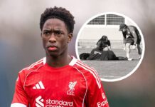 Josh Abe: Liverpool prodigy suffers season-ending injury on England duty