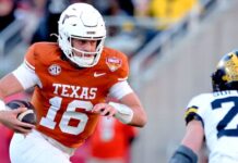 Texas’ Arch Manning is booted out but will be limited in the spring