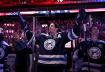 Blue Jackets honor Zach Werenski for winning Olympic gold