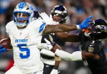 Sources: Texans acquire RB David Montgomery in trade with Lions