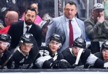 Kings lose 1st game since firing coach; Avs first to 40 wins