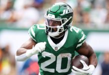 Sources: Jets place franchise tag on star RB Breece Hall