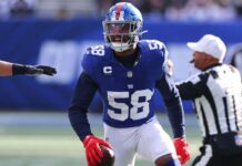Source: Giants releasing middle linebacker Bobby Okereke