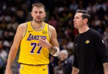 Lakers’ Redick calls sideline tiff with Doncic ‘very normal’