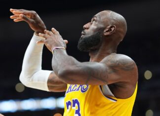 LeBron James ties Robert Parish for NBA’s games-played record