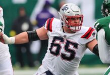 Source: Patriots trading center Garrett Bradbury to Bears