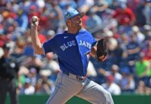 Blue Jays’ Scherzer shines over 4 no-hit innings in spring debut