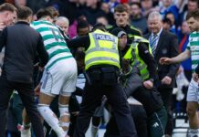 Arrests made as Scottish police hit out at ‘shameful’ scenes after Celtic vs. Rangers