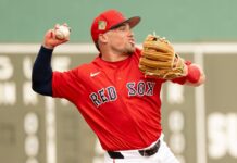 Caleb Durbin to start at third base for Red Sox on Opening Day