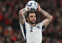 Kyle Walker retires from international football with 96 England caps