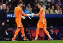 Spurs goalkeeper Antonin Kinsky substituted after Atlético score 3 in 15 minutes