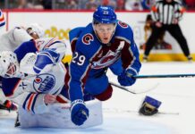 Avs upset by Nathan MacKinnon ejection for goalie interference