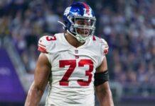 Giants re-sign Evan Neal despite struggles in first four years