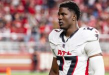 Falcons’ James Pearce Jr. charged with 3 felonies, misdemeanor