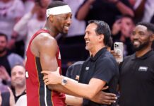 Heat’s Spoelstra on Adebayo’s 83-point game: ‘Have to go for it’