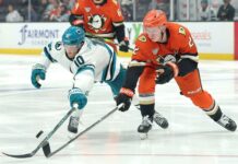 Sharks sign forward Ty Dellandrea to 2-year extension