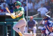 Athletics club 3 straight homers on 3 pitches against Padres