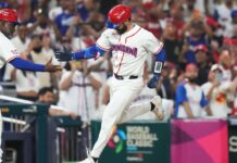 Dominican Republic’s Austin Wells hits 3-run home run in 10-0 win